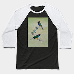 Australian Gouldian Finches Baseball T-Shirt